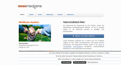 Desktop Screenshot of medgene.at
